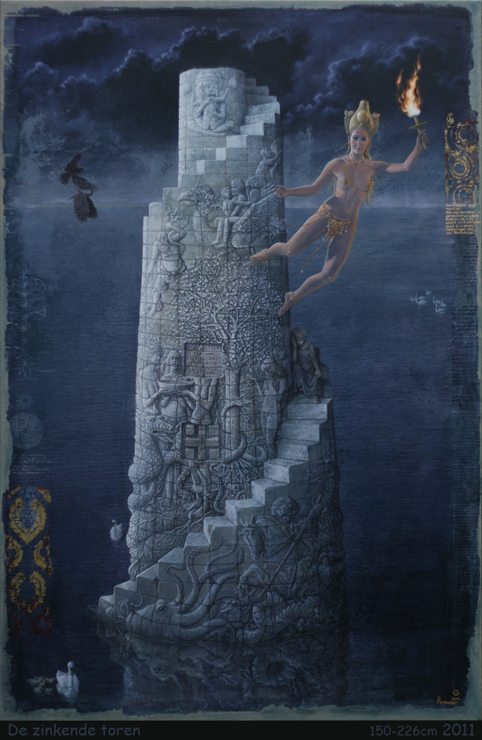 De-zinkende-toren